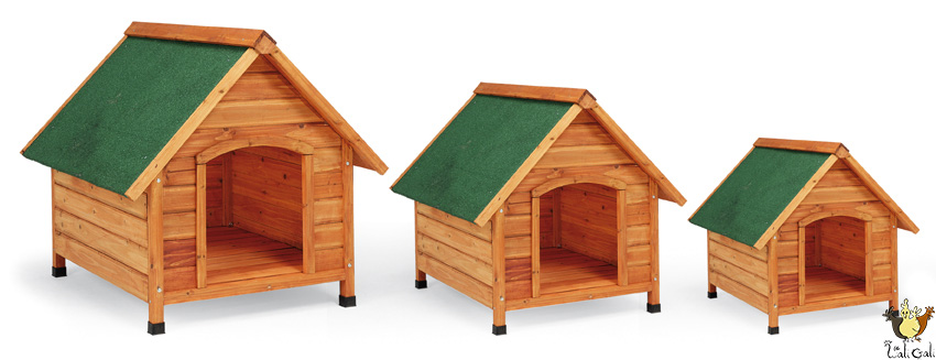 Niche En Bois Toit En Pente Grande