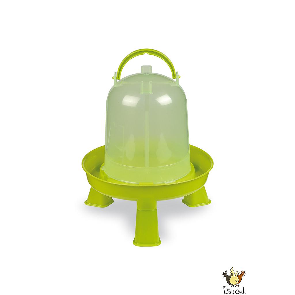 Abreuvoir Volailles Eco 1,5 Lt. (Vert) Avec Pieds