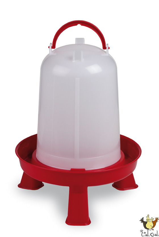 Abreuvoir Volailles Eco 5 L. Avec Pieds