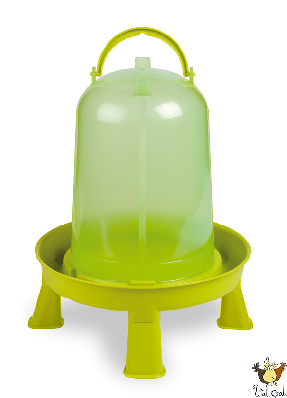 Abreuvoir Volailles Eco 10 L. Avec Pieds (Vert)