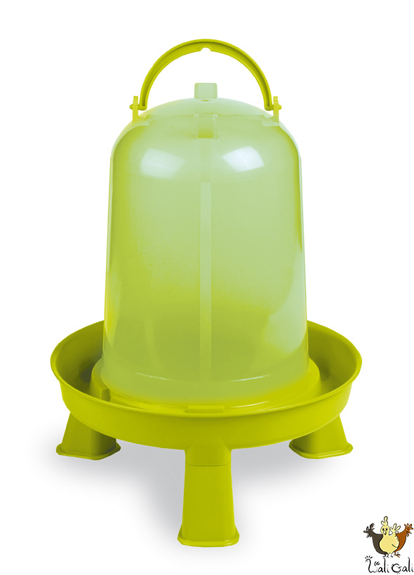 Abreuvoir Volailles Eco 8 L. Avec Pieds (Vert)
