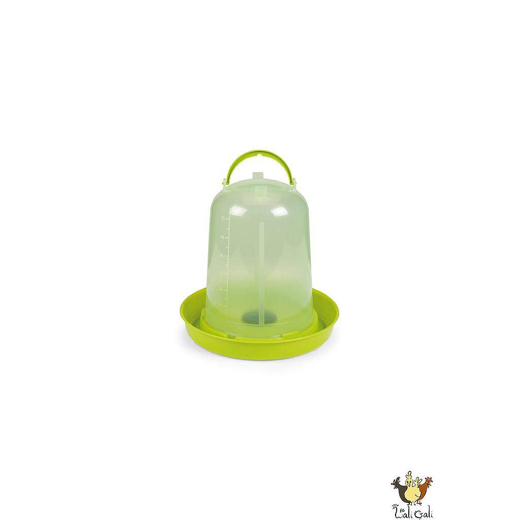 Abreuvoir Volailles Eco 8 L. Avec Bouchon (Vert)