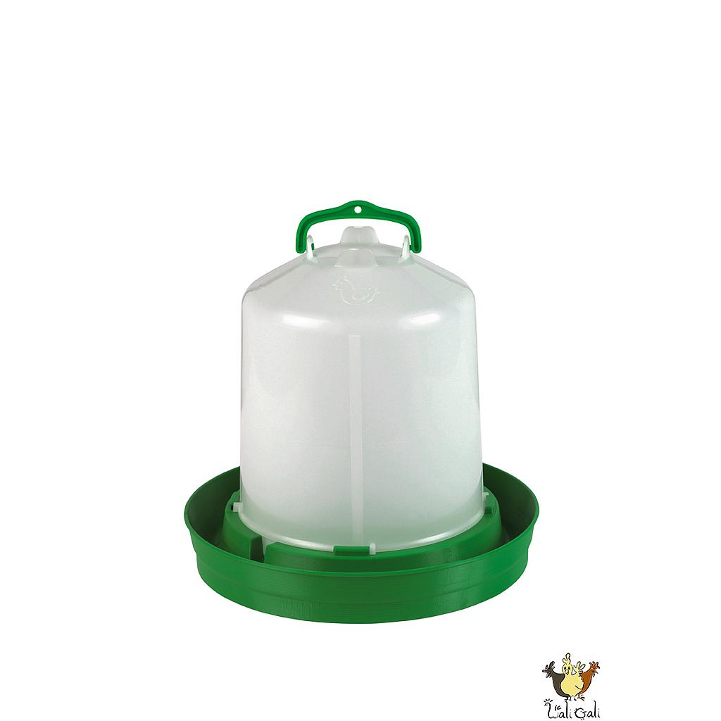 Abreuvoir Volailles 8 Lts. Avec Bouchon (Vert)