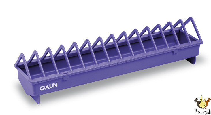 Mangeoire Poussins Plastique 50 Cm. G/E (Violet) 