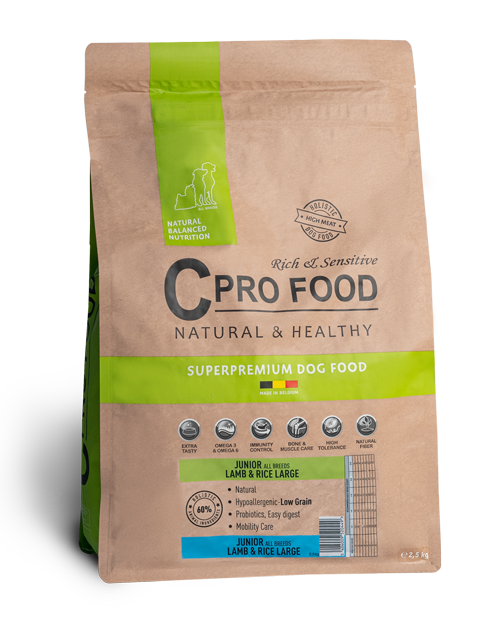 C pro Food Junior All Breeds Lamb & Rice Large - 10 kg