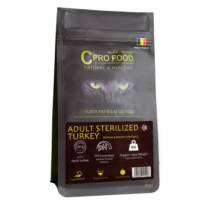 Chat ADULT STERILIZED TURKEY 7.5KG