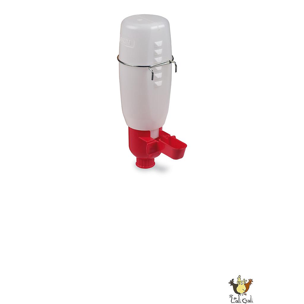 Abreuvoir Mini Volailles Avec Bouteille 0,5 L.