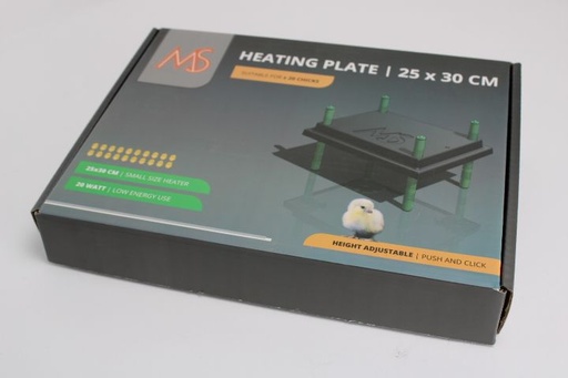 [MS - HP30] Plateau Chauffant Poussins - 25 X 25 Cm (copie)
