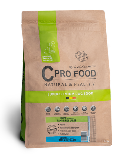 C pro Food Junior All Breeds Lamb & Rice Large - 10 kg