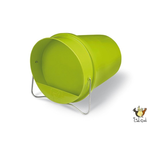 [G-11015] Abreuvoir Seau Plastique 6L. (Vert)