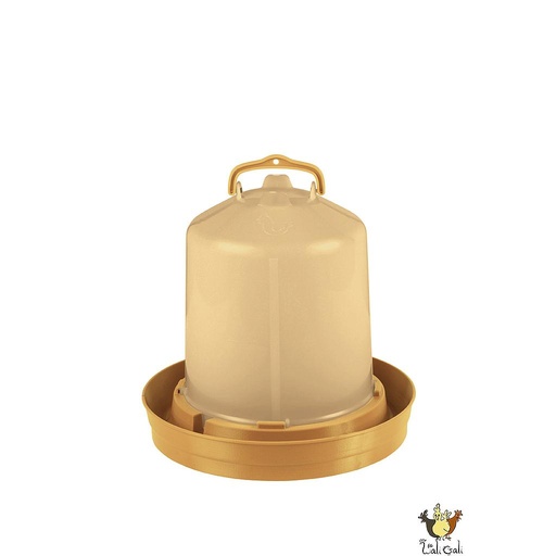 [G-11058] Abreuvoir Volailles 8 Lts. Avec Bouchon (Dore)