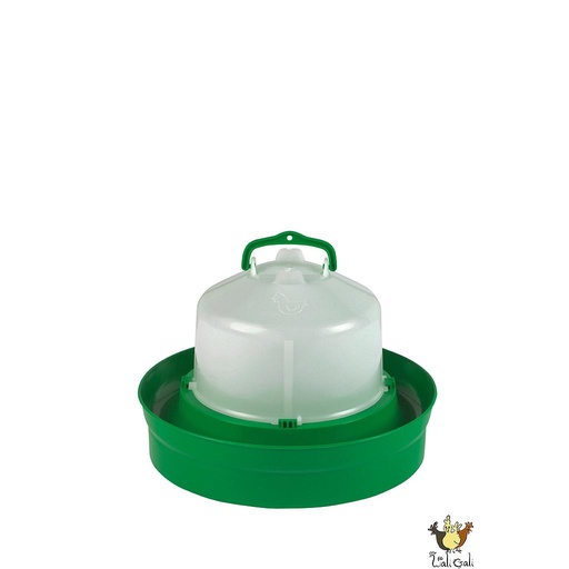 [G-11066] Abreuvoir Volailles Base Profonde 5 Lts. (Vert)