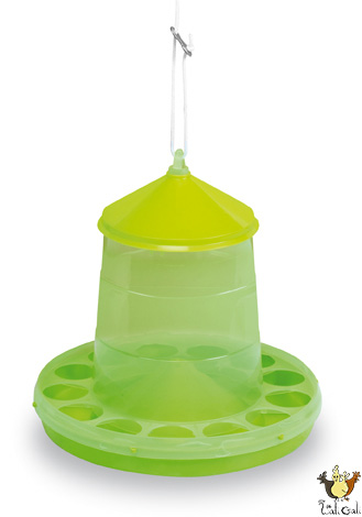 [G-11154] Trémie Plastique Volaille 2 Kg. (Vert)