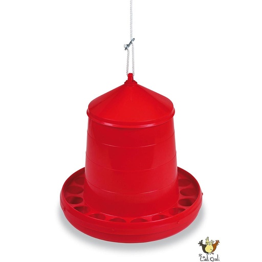 [G-11165] Trémie Plastique Volailles 8 Kg.